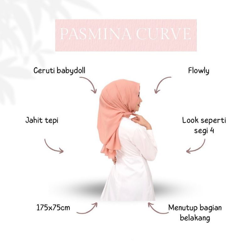 PASHMINA OVAL PREMIUM | PASHMINA INSTAN OVAL MALAYSIA PASMINA CURVE OVAL CERUTY BABYDOLL