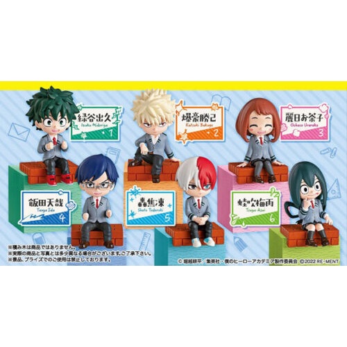 Toys Re-Ment My Hero Academia Pittori Collection (Set Of 6)