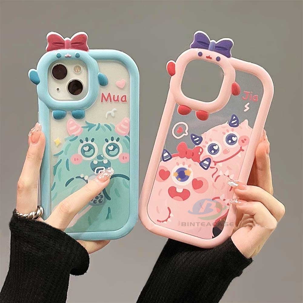 Case Desain Kartun Monster Kecil Untuk Redmi Note 11 Pro Note 11S 10C 10A 9C 9A 10 9T 9 Note 10 5G 10s Note9 Note8 Poco X3 NFC M3