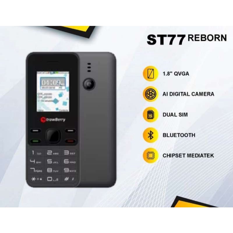 Strawberry ST77 Hp Murah