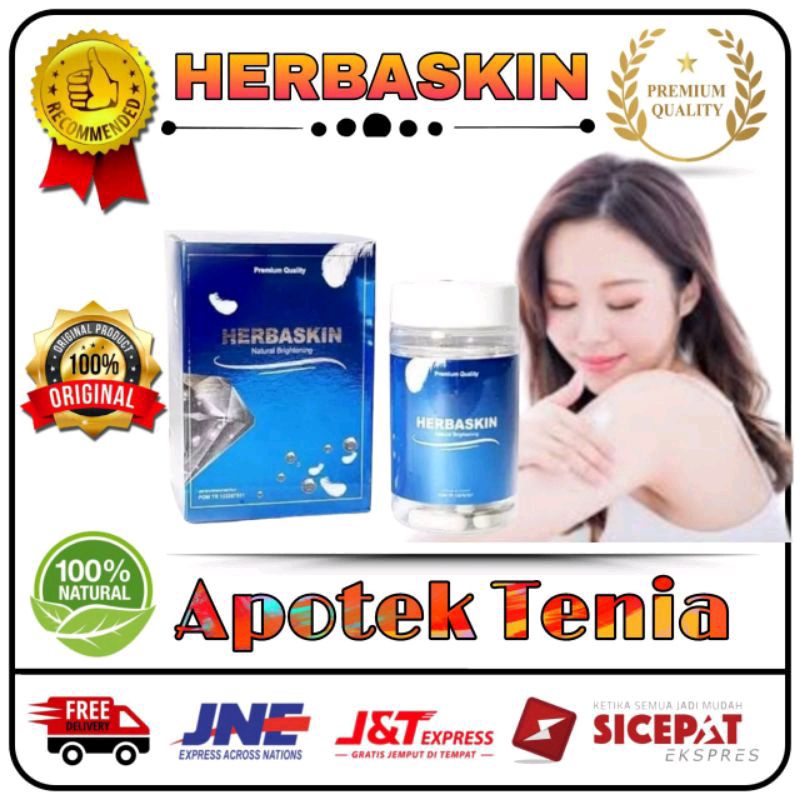 HERBASKIN ORIGINAL 100% SUPLEMEN KECANTIKAN PEMUTIH BADAN