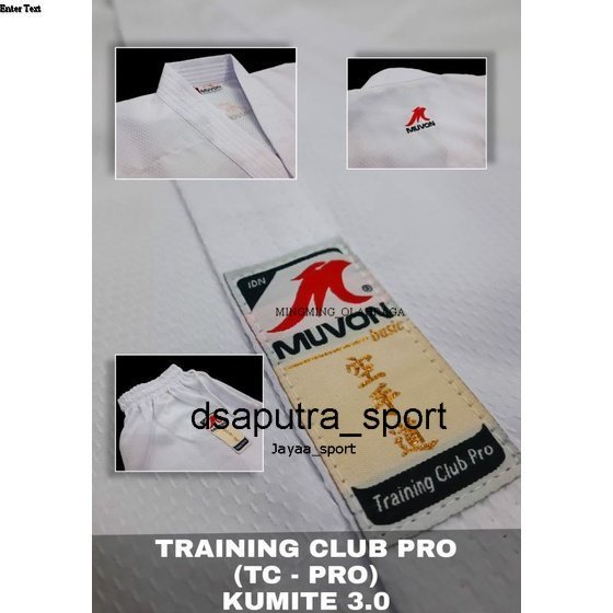 (MVN/D2) TC-Pro Kumite 3.0 Muvon atau Diamond Two//Baju Karate Kumite Muvon