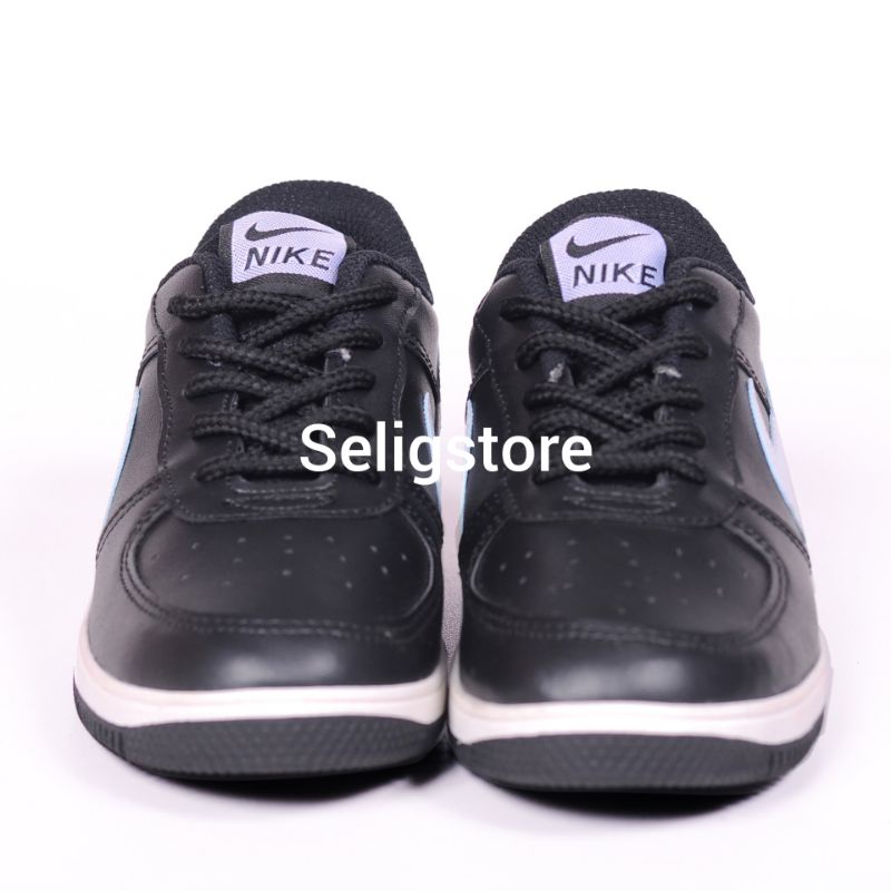 sepatu sekolah anak air force size 31-43 hitam terbaru