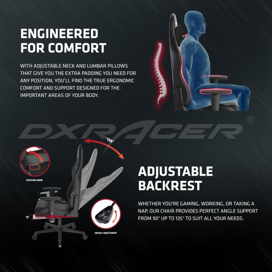 DXRacer Prince Series Gaming Chair / Kursi Gaming