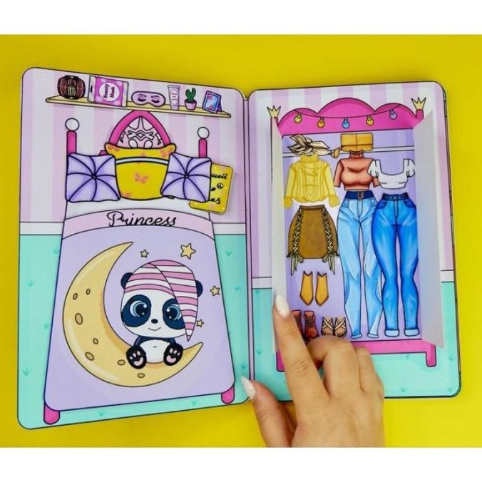 PRINCESS DOLL Quiet Book PRINCESS HOUSE PAPER DOLL ANAK MAINAN EDUKASI