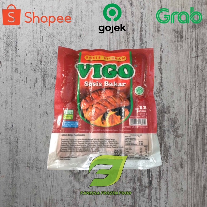 

SOSIS BAKAR VIGO ISI 12pcs