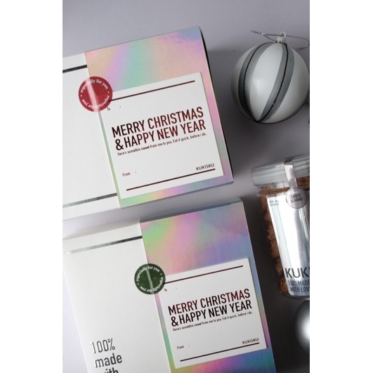 

CHRISTMAS HAMPERS COMBO PACKAGE / HAMPERS NATAL COOKIES KUE KERING 2 COOKIES&BROWNIES