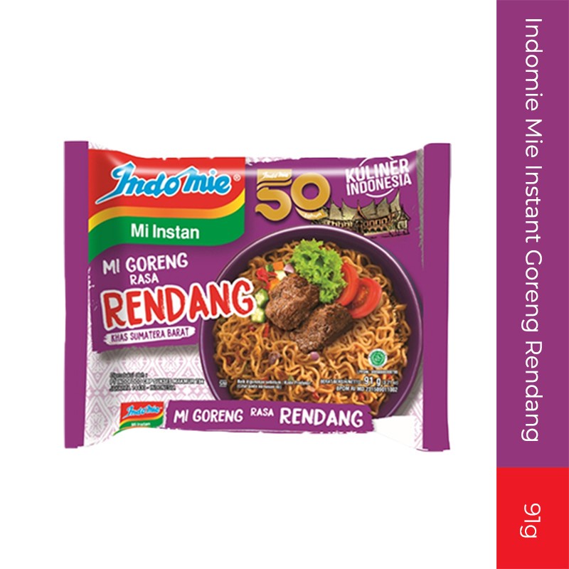 

Indomie Goreng Rendang 91 gr
