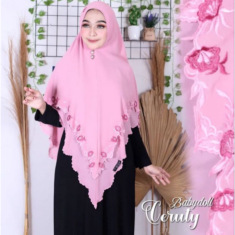 Khimar Syari 2 layer