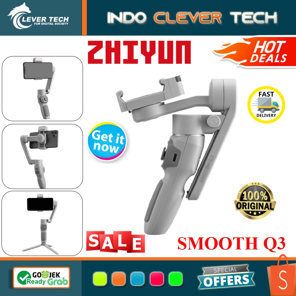 Zhiyun Smooth Q3 Gimbal Stabilizer HP Zhiyuntech Smooth Q3 Gimbal HP