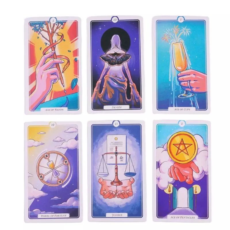 Wake Me Up Tarot 12x7cm include guide paper