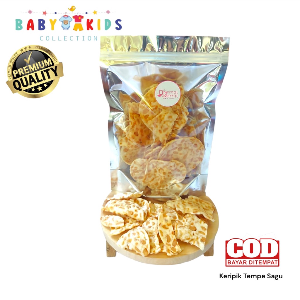 

Keripik Tempe Sagu Homemade Kualitas Premium