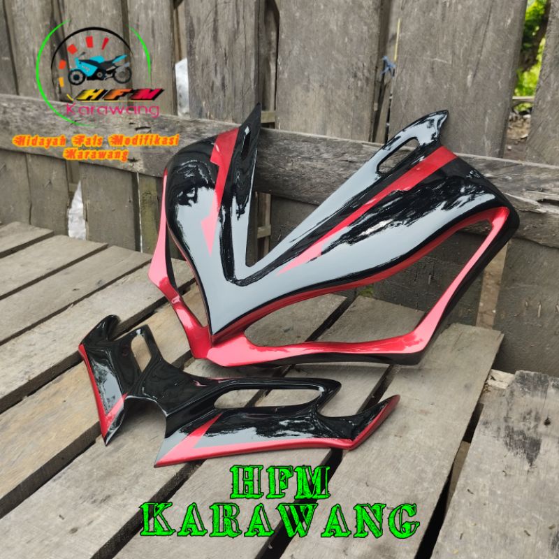 Topeng predator/monster/model ninja fi +winglet pnp buat r15 v2