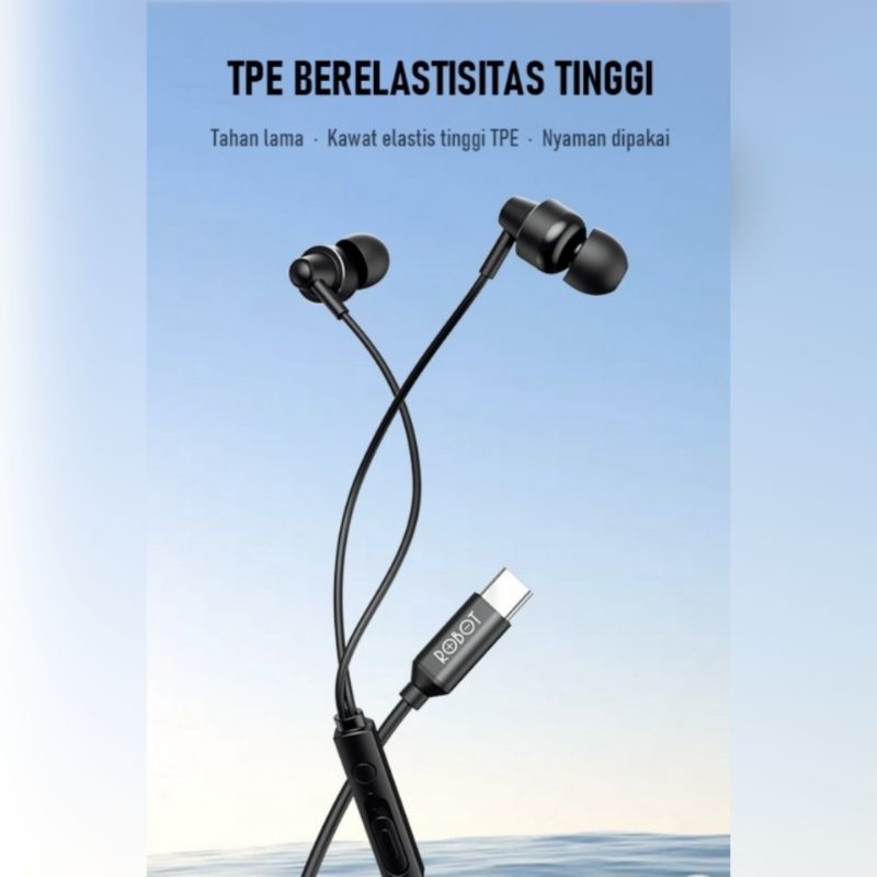 Robot REC240S Type-C Earphones