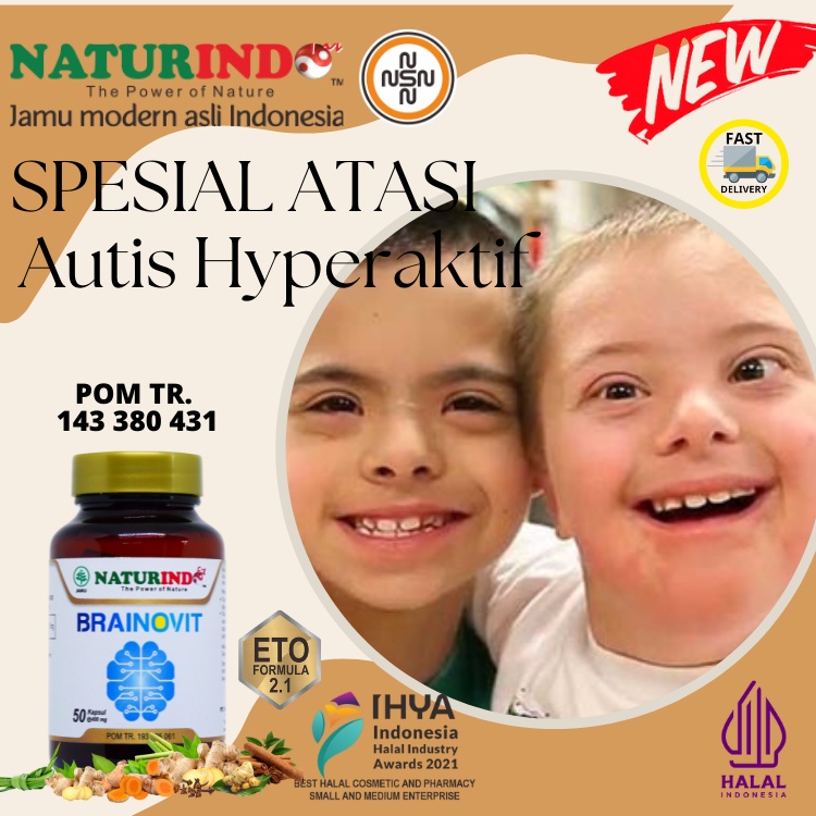 Naturindo Brainovit Vitamin Otak Anak Brainovit Gangguan Daya Ingat Alzheimer