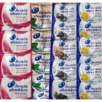 SHAMPOO HEAD&amp;SHOULDERS 1 RENCENG ISI 12