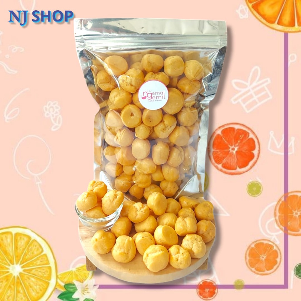 

[Snack Original] - Kue Sus Kering Original Homemade Biskuit Soes Mini Original Kualitas Premium