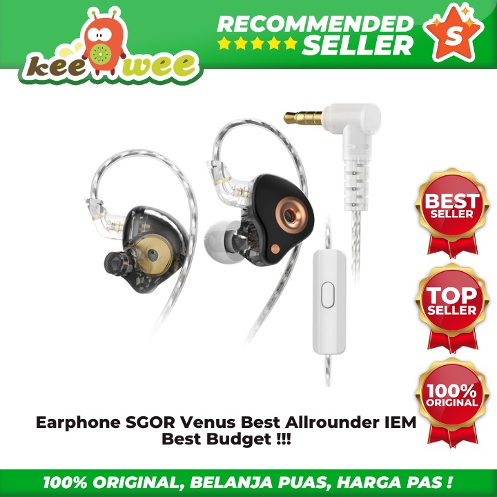 Earphone SGOR Venus Best Allrounder IEM Best Budget 