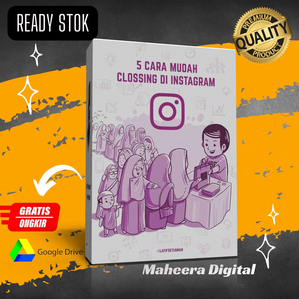 ECOURSE LIMA CARA MUDAH CLOSING DIINSTAGRAM