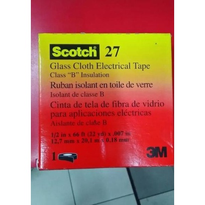Electrical Tape 3M Scotch  Glass Cloth Electrical Tape 27 scotch 27