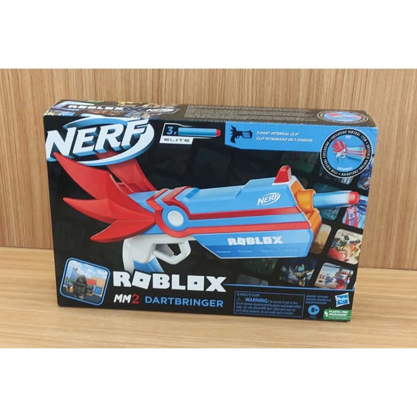 Sale Mainan: Nerf Roblox MM2 Dartbringer Elite 3 Dart Original Hasbro