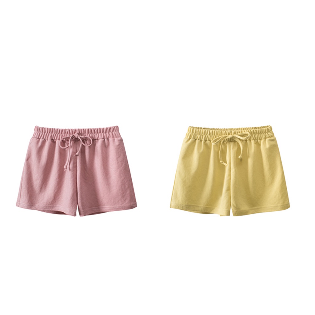 babyfit UNIQEL celana pendek katun anak perempuan karet empuk import GY-1101