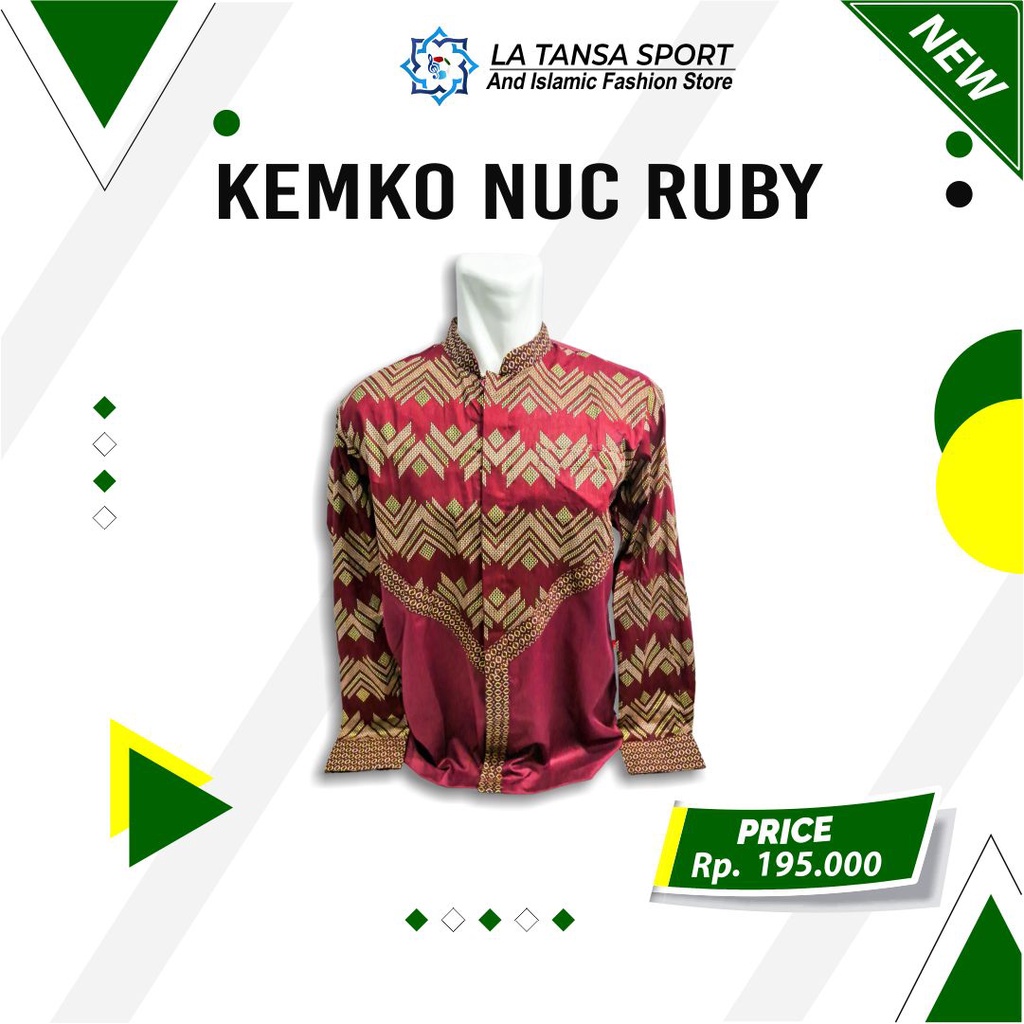 JUAL BAJU KEMEJA KOKO NUC RUBY