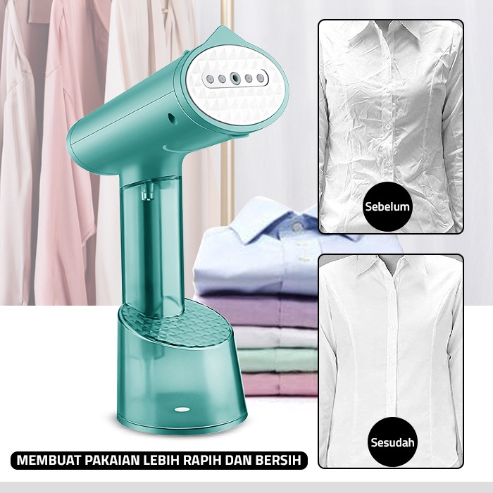 GM Bear Setrika Uap Portable 1520 - Handheld Garment Steamer Iron