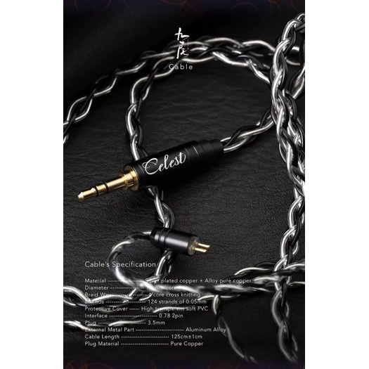 KINERA Celest Gumiho Square Planar Driver + BA In Ear Monitor Earphone