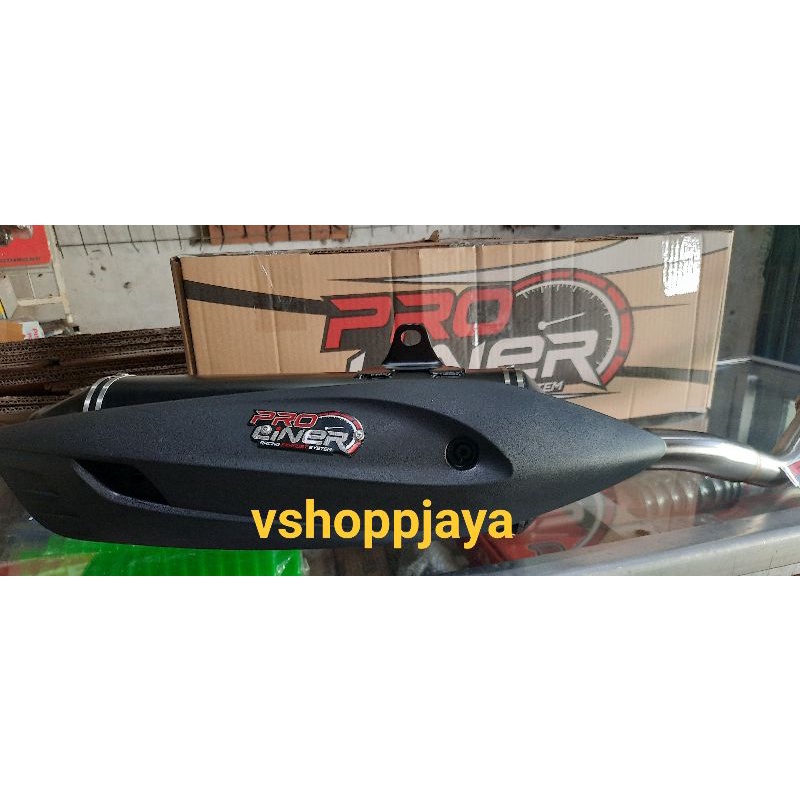 knalpot Pro liner max4 black vario125-vario150-pcx old-pcx new-nmax-aerox