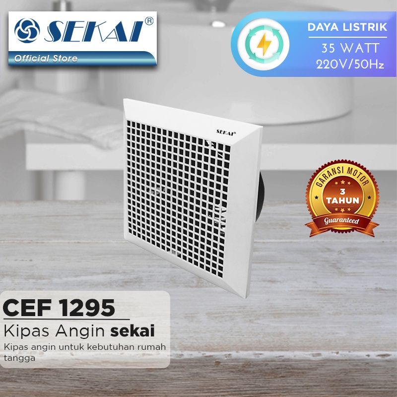 SEKAI Exhaust Fan 30 Cm CEF-1295 Exhaust Plafon 12inch CEF1295