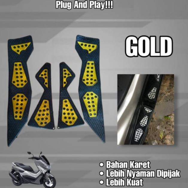 KARPET NMAX - AKSESORIS MOTOR NMAX - BORDES NMAX - NMAX NEW GOLD
