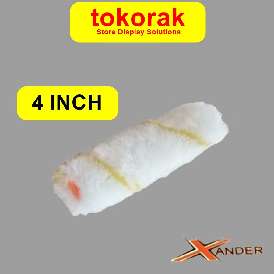 KENMASTER ISI BULU KUAS ROLL KAPAL 4 INCH XANDER REFILL KUAS CAT ROLL