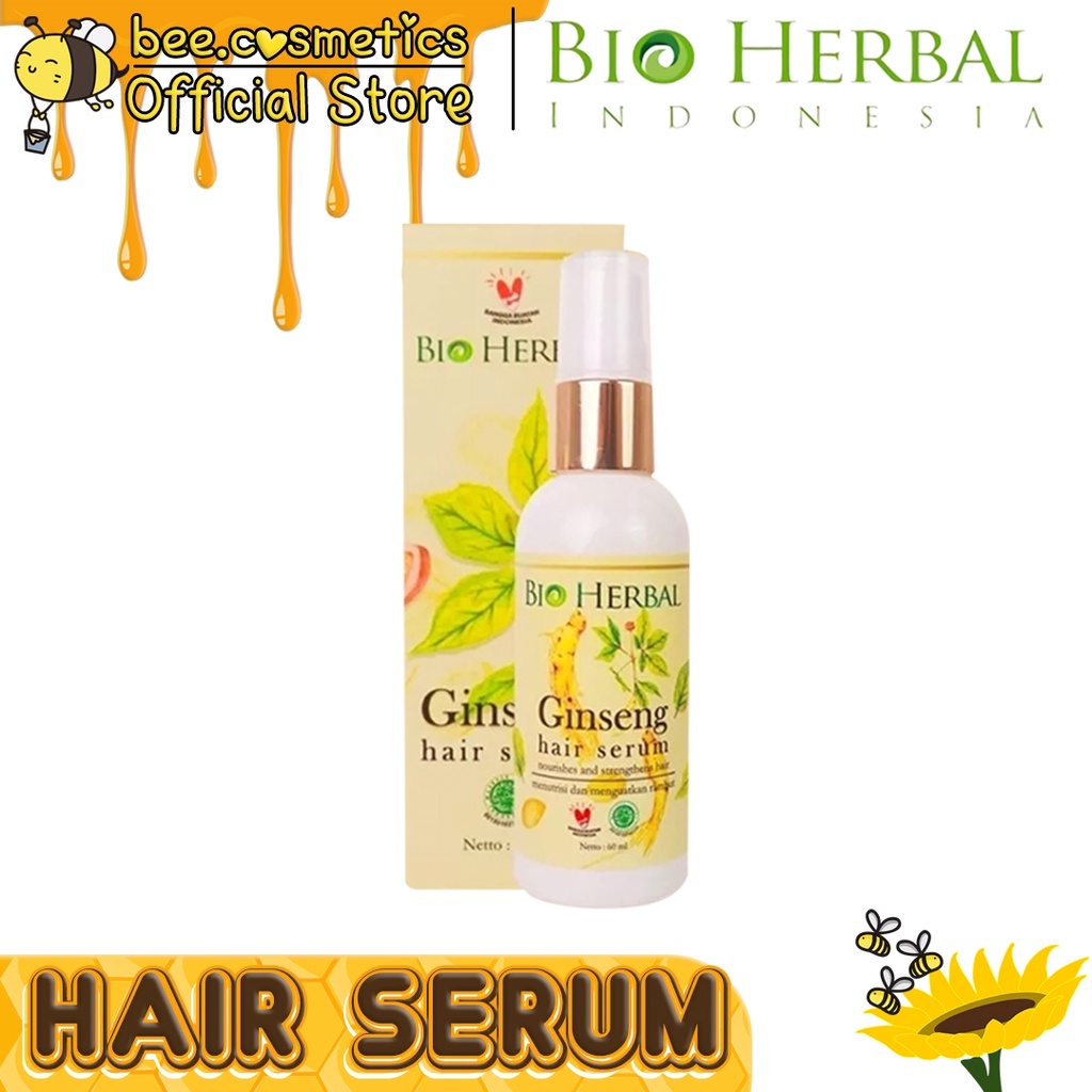 BIO HERBAL HAIR SERUM / SERUM RAMBUT 60ML