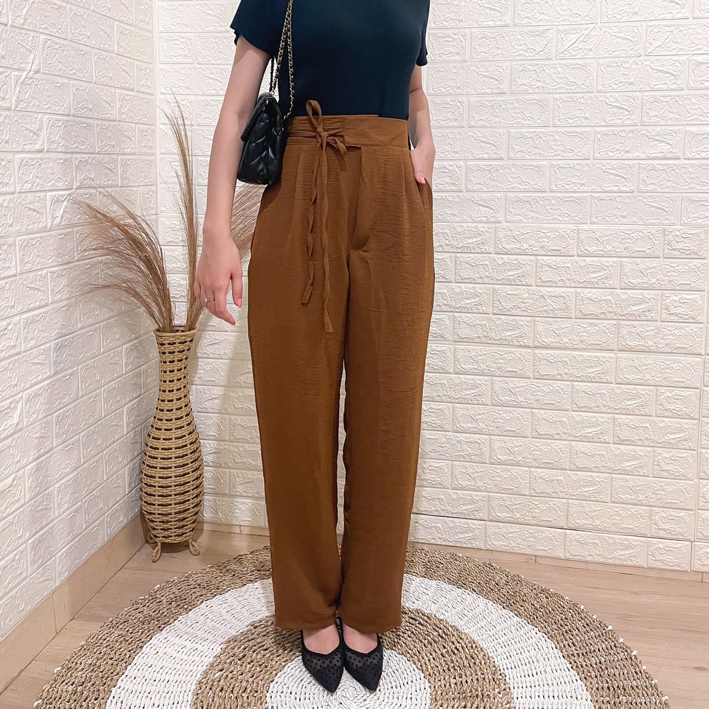 Celana Kulot Flowy Anti Ngatung 10 Warna / Hyuna Cullotes / Zoey SJJ