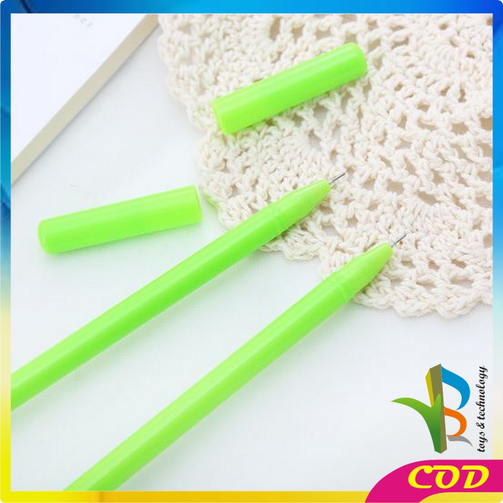 RB-A9 Pena / Pulpen Karakter Alpukat Lucu Pen Avocado Alat Tulis Stationary Murah