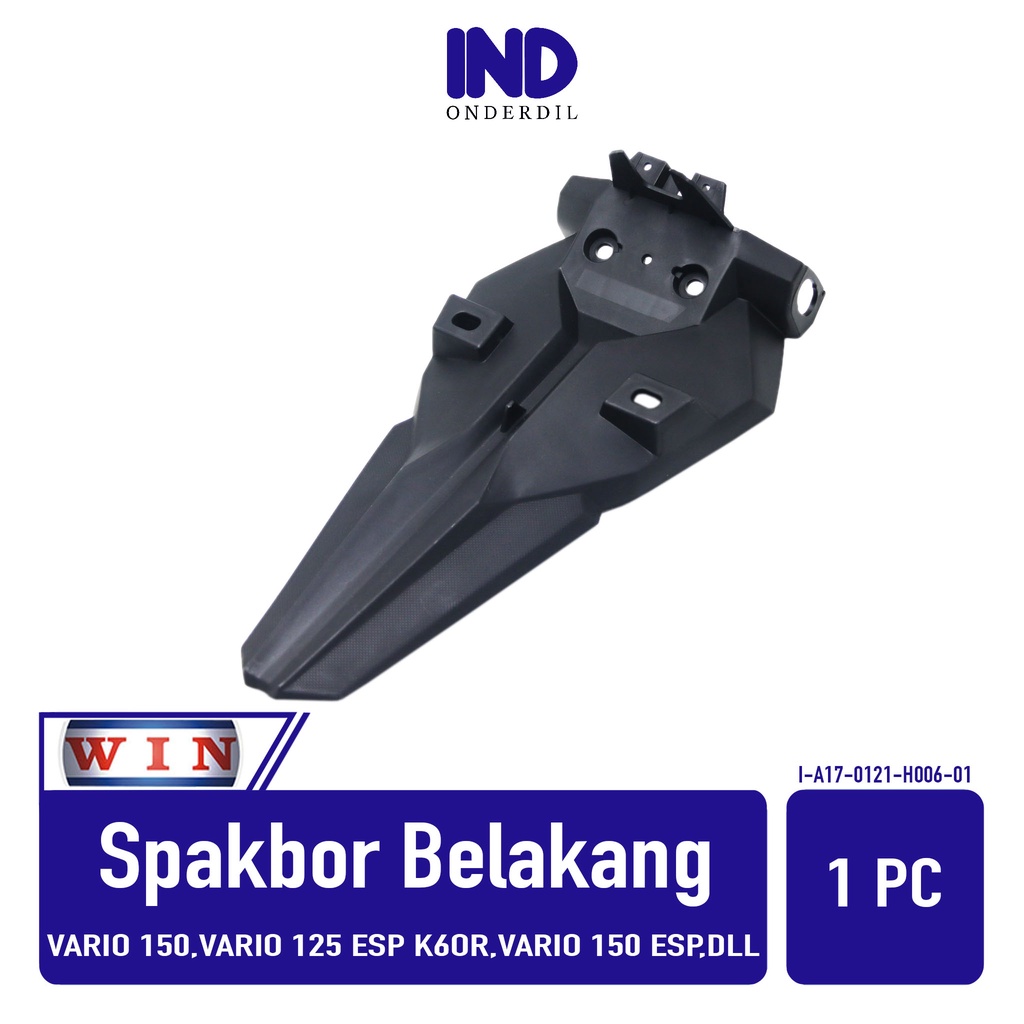 Spakbor-Spakboard-Slebor-Spak Bor-Board-Cecepet-Buntut Belakang Vario New eSP LED 125-150 K60R-K59J 2018 LED
