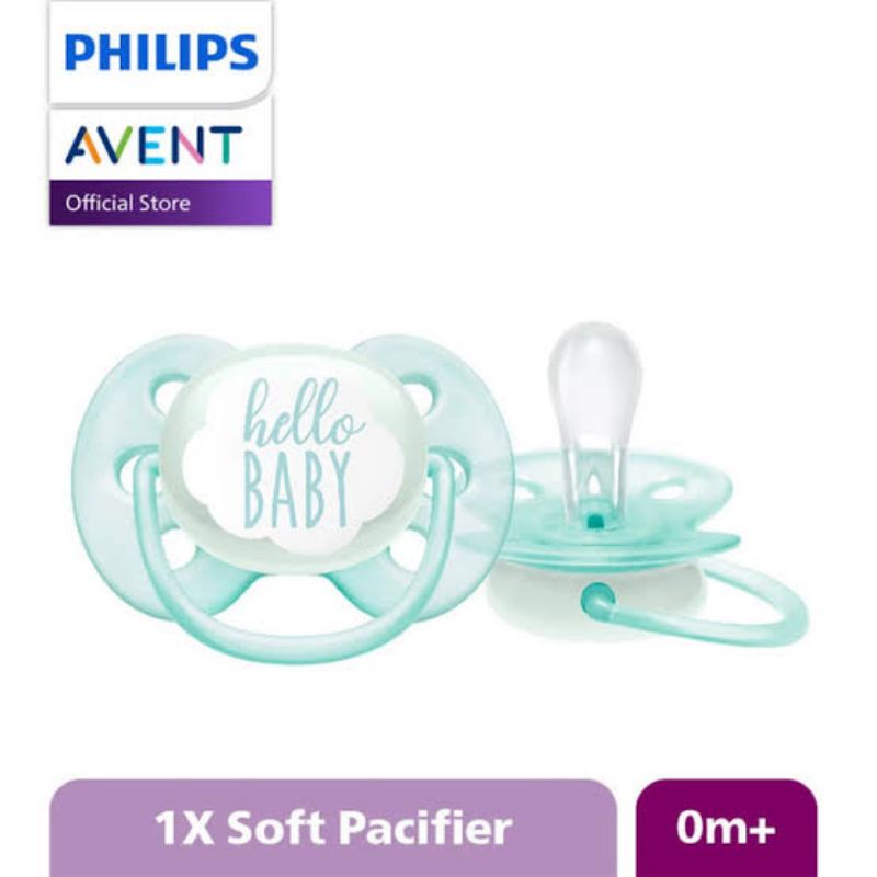 Avent Soother Soft 0-6m / Empeng Bayi / Empeng Philips