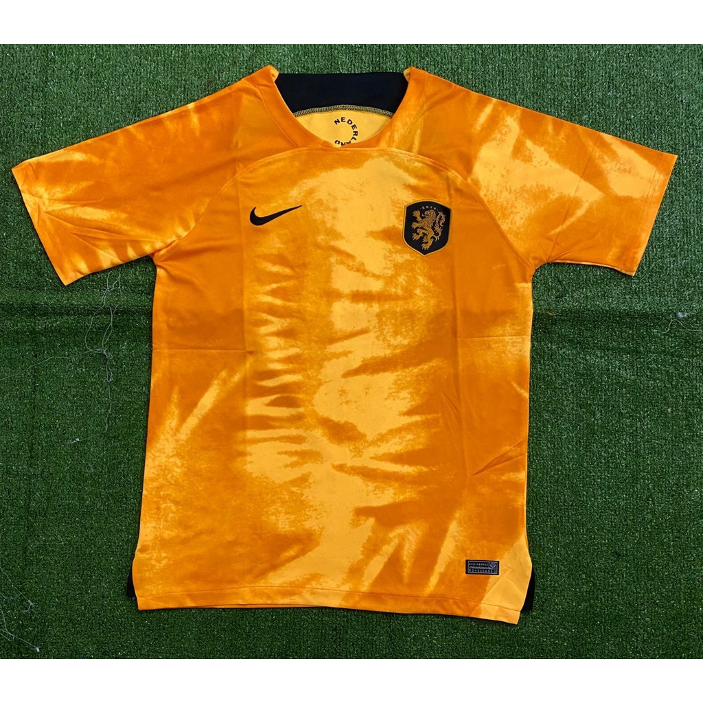 Jersey Bola Grade Ori Belanda  Home Holland Netherland  World Cup 2022 / 2023 Piala Dunia Dewasa Uku