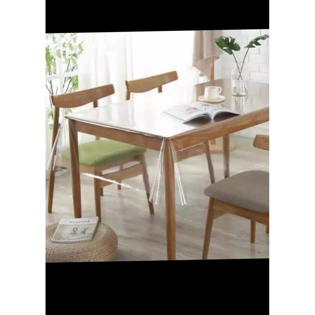 Luxelane_Shop Plastik Mika Bening Meteran Plastik Mika Tidak Kaku Untuk Meja