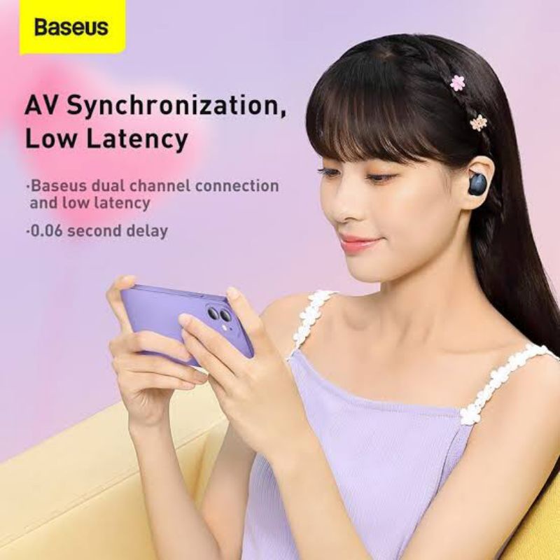 Baseus WM01 PLUS Bluetooth 5.2 Anti Loss GPS TWS Headset