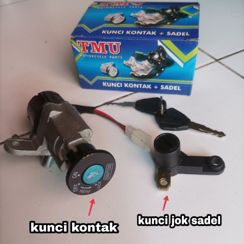 Jual Kunci Kontak Sadel Mio Sporty Smile Soul Yamaha Jupiter Mx Karbu Lama Old Jok Fino