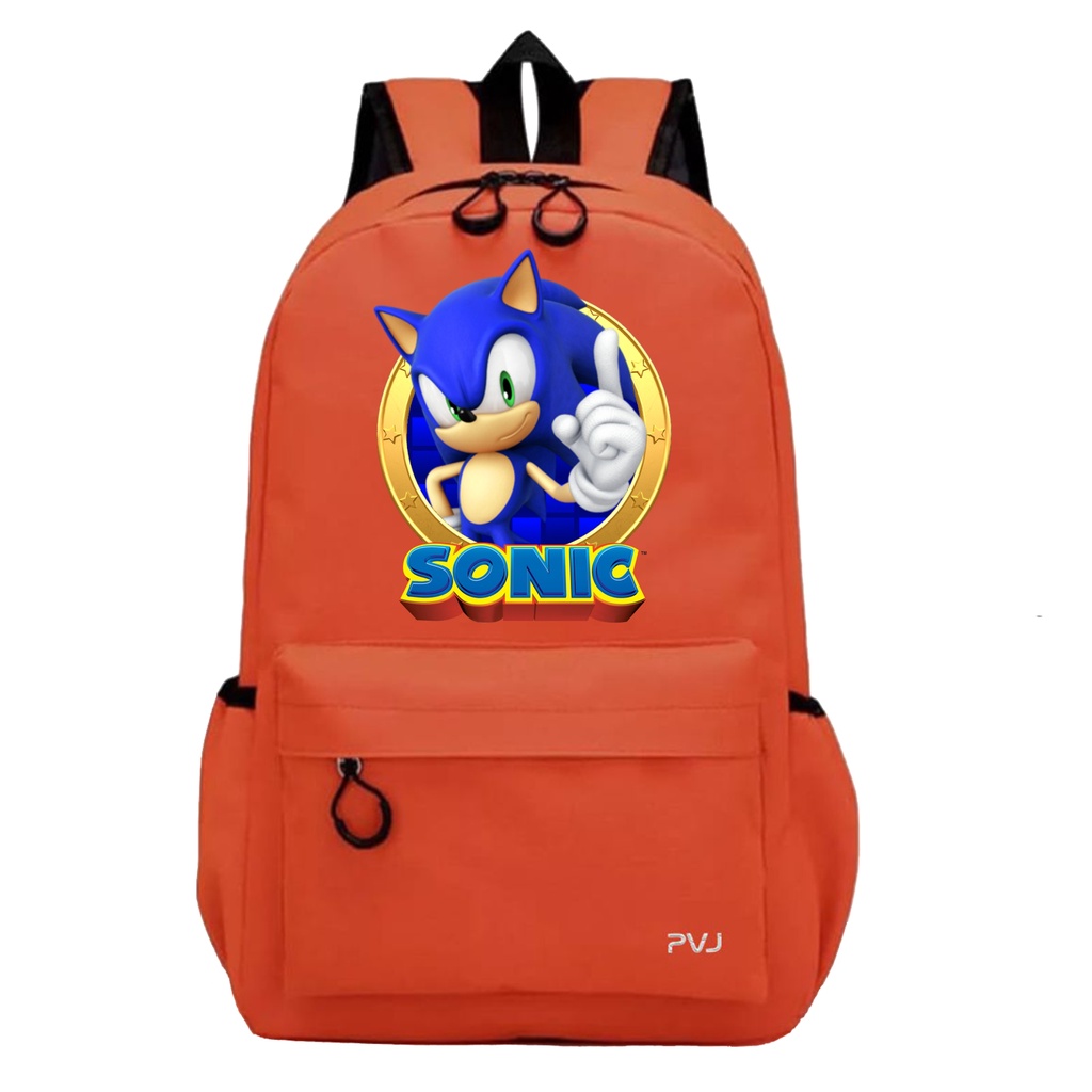PVJ Tas Sonic The Hedgehog Backpack Anak Sekolah