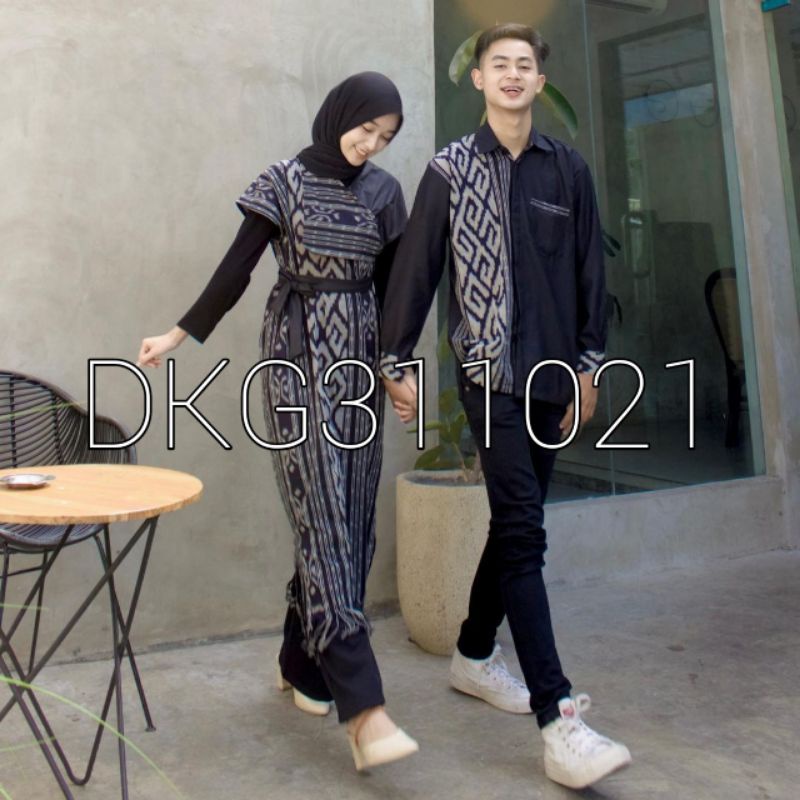 [Ready Stock] Baju tenun couple - baju tenun - dress tenun - dress Aurora - couple