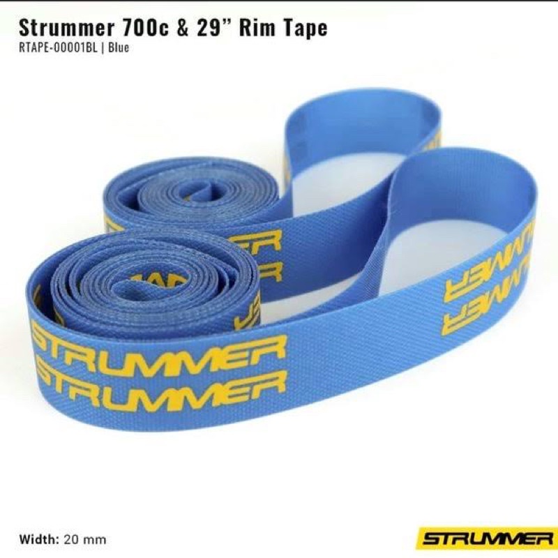 Rim tape Strummer sepeda ukuran 700c & 29C