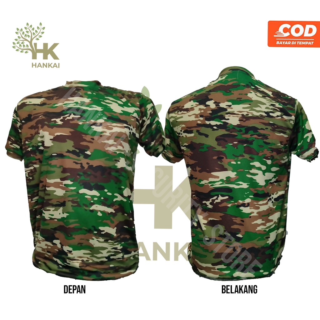 Kaos TNI AD/ Loreng terbaru 2022 Kasad Dalaman /Kaos TNI KASAD/Dalaman Loreng Kasad Baru PE