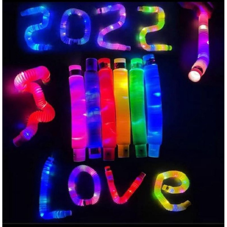 COD mainan anak viral Pop light/ mainan lampu/ mainan viral murah/ mainan led/Pop tubes