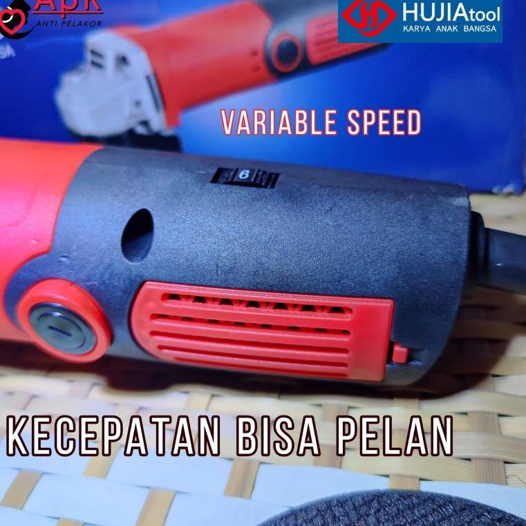 ㄹ Gerinda Listrik Hujia 2901 Variable Speed, Angle Grinder High Quality な