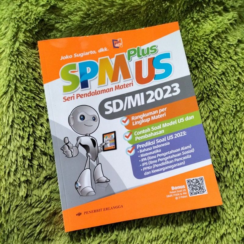 ORIGINAL BUKU SPM PLUS US SD/MI 2023 + KUNCI JAWABAN