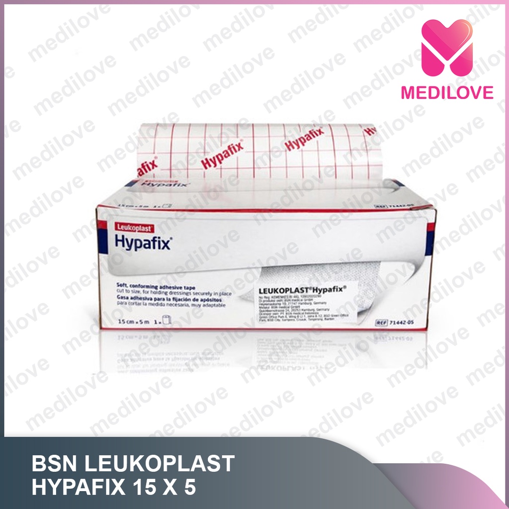 HYPAFIX / HYPAFIX BSN 15 CM X 5M / Hypafix Plester 15x5/ hypafix 15 x 5